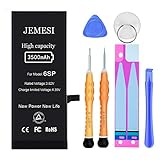 JEMESI Battery for iPhone 6s Plus,New 3500mAh Ultra High Capacity Li-Polymer Battery Replacement, with Professional Repair Tools and Installation Manual-1 Year Warranty