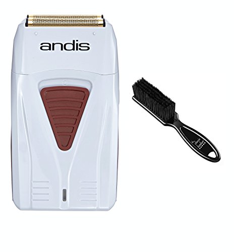 Andis 17150 Hypo-allergenic Profoil Lithium Shaver & The Classic Barber Blade Brush (Shaver with one brush)