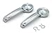 LatchWell PRO-4001874 Interior Door Handle Pair in Chrome for Listed Chevy GMC Trucks & SUVs