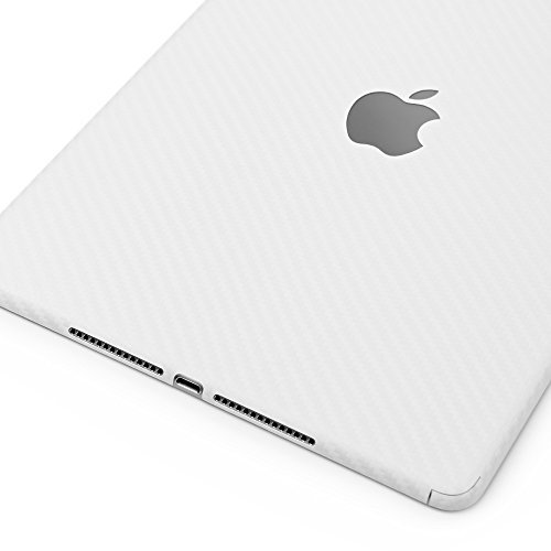 ArmorSuit - All New Fire HD 8 (7th Gen - 2017 Release) Screen Protector MilitaryShield + White Carbon Fiber Skin Back Protector MilitaryShield w/ Lifetime Replacements