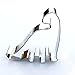 Sweet Cookie Crumbs Dinosaur Cookie Cutter- Stainless Steel (Brontosaurus)