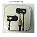 Earbuds with Microphone,Tangle Free Flat Cord Stereo in Ear Headphones with Mic Bass Wired in Ear Earphones for iPhone,iPad,iPod,Samsung Galaxy,Tablets,Android