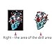 5D Diamond Painting, Staron Skull Butterfly Diamond Embroidery Painting Cross Stitch Kit 5D Diamond Painting Embroidery Set DIY Art Craft Wall Decor (Skull)