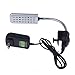 LEMONBEST® High power 24 LEDs Aquarium Lamp Fish Tank Stainless Steel Tube Flexible Clamp Clip LED light