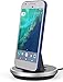 Encased USB-C iPad Charging Stand - Adjustable USB Type-C Dock for Apple iPad Air/Mini and iPad Pro Models Supports Fast Charging (Aluminum/Black)