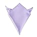 I-MART 12 Pcs Mens Solid Mixed Color Pocket Square Wedding Handkerchiefs