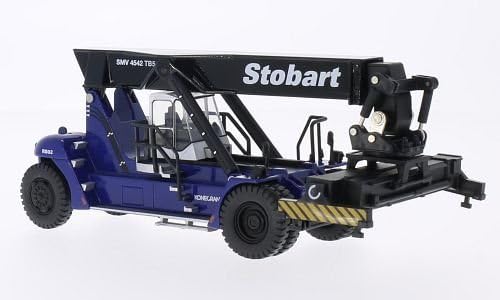 Konecranes Reach Stacker , Eddie Stobart, Model Car, Ready-made, Oxford 1:76