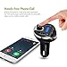 KeeKit Bluetooth FM Transmitter for Car, Wireless FM Radio Adapter Car Kit, Universal Car Charger with Dual USB Charging Ports, Hands-Free Calling, U Disk/TF Card Support, MP3 Music Player