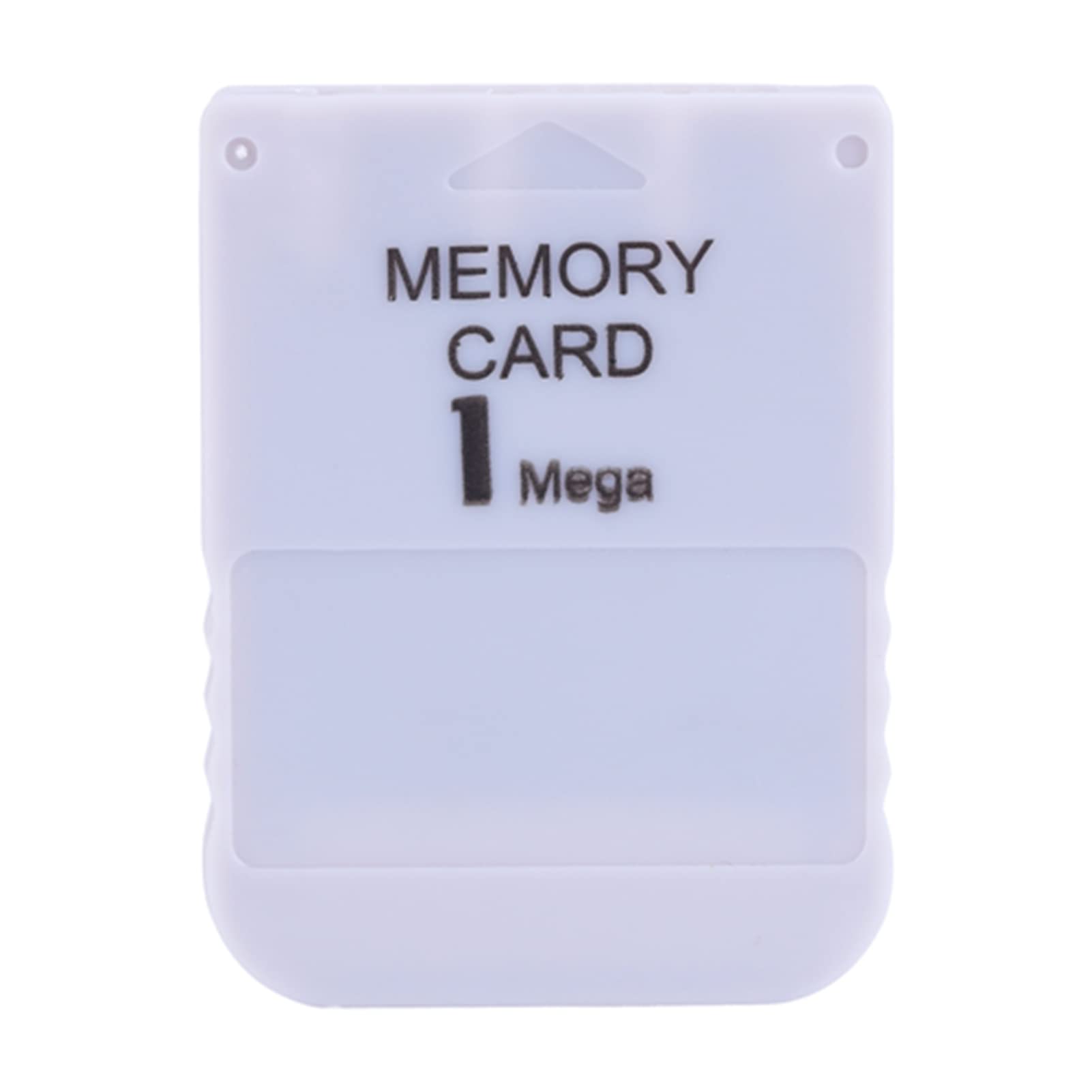 Annadue 1MB Memory Card,1MB Portable Memory Card Stick for , White Memory Card Stick Saving Accessory for Gaming