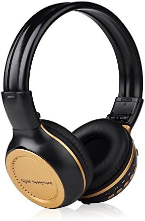 CAIRUTE Digital Family Wireless Bluetooth Stereo Headphone LCD Display with Built-in FM Radio and MP3 Music Player Hands-Free Headset for Sports Running Cycling & Gym/Exercise