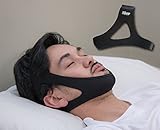 SleepSolutions Premium Snoring Chin Strap | Natural and Instant Snore Relief | Anti Snore Solution for Sleep | Adjustable and Soft for Jaw Support Mouth Breathing
