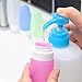 5 Pack Travel Bottles, Leakproof Silicone Refillable Travel Containers, Squeezable Travel Size Tube Sets Cosmetic Toiletry Containers for Shampoo Lotion Soap