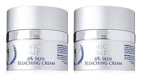 Clinicians complex 6% skin bleaching cream 2 oz (set of…