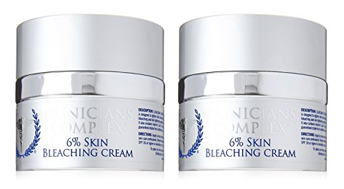 Clinicians Complex 6% Skin Bleaching Cream 2 oz (Set of 2)…