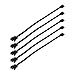 UEB 12in 4 Pin Fan Power Extension Cable, PWM Connector Case Fan Extension Power Cable for Computer (5PCS)