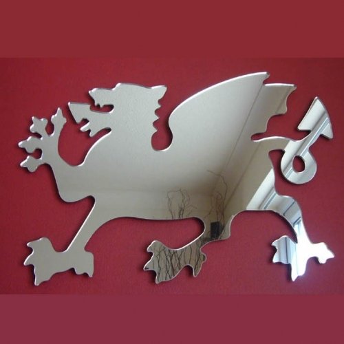 Welsh Dragon Mirror - 60cm x 43cm