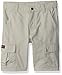 Wrangler Authentics Boys' Classic Cargo Short, Dark Putty, 10