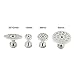 Funlove Aluminum Alloy PDR Glue Puller Tabs Paintless Repair Tools for Car Body Dent Removal (Variety Pack of 4)
