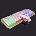 Gaming Keyboard Gaming Mouse Combo Rainbow LED Backlit Keyboard Mouse Set Mechanical Keyboard USB Wired Waterproof IPX6 Multimedia Keyboard Office Gamingthumb 1
