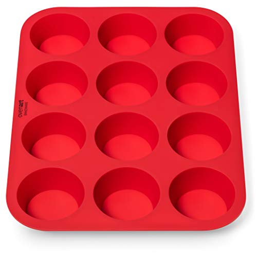 1 OvenArt+Bakeware+European+Silicone+Muffin