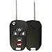KeylessOption Keyless Entry Flip Key Car Remote Fob Ignition key For 22733524
