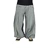 virblatt – Pumphose Damen |100% Baumwolle | Haremshose Damen Sommerhose Damen leicht Hippie Hose Goa Hose Yogahose Damen