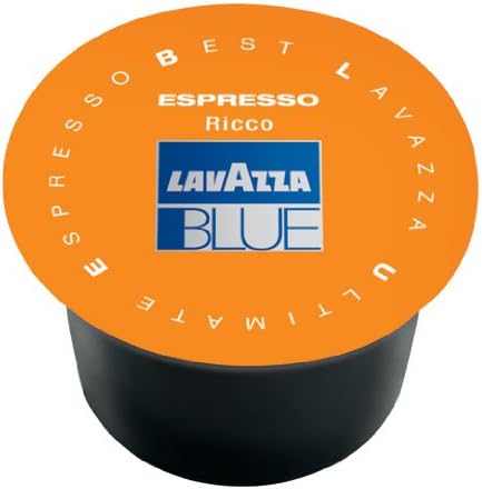 Lavazza BLUE Espresso Ricco Capsules - 100 convenient, Vacuum-packed, mess free capsules