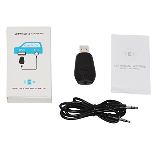 USB Bluetooth 4.1 Receiver Adapter for Car Audio Stereo/Speaker/Headphone Music Car Stereo Receiver Adapter - Thumbnail 6
