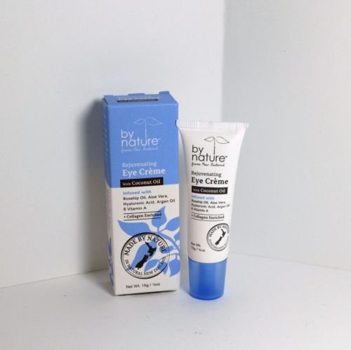 by nature coconut oil hyaluronic acid eye cream