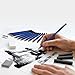 Lugoo 36 Pcs Sketch Drawing Pencil Set with Art Supplies, Peofessional Portable Assorted Charcoal Painting Pencil Art Kit with Case for Beginners & Experts, Kids & Adults