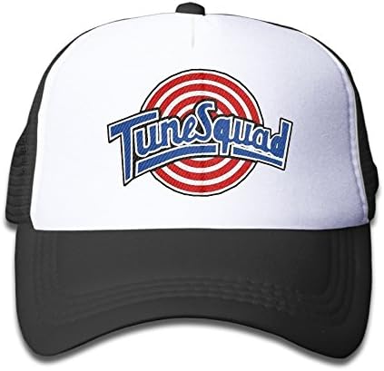Space Jam Tune Squad Logo Girls Adjustable Mesh Trucker Cap Preventing Child Sun Hats