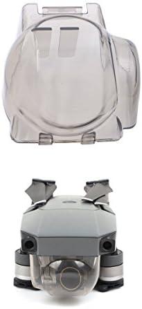 NEWQIBEAUTY DJI Mavic Pro Platinum Accessories Gimbal Guard Cover Camera Lens Protector Transport Fixed Cover(Transparent Gray)