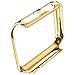 Apple Watch Case,Sunfei HOCO Ultrathin Protective Case Gold Plated Plating Cover-for Apple Watch 42mm (Gold)