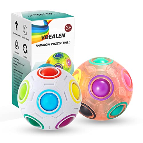 Vdealen Magic Rainbow Puzzle Ball, Speed Cube Ball