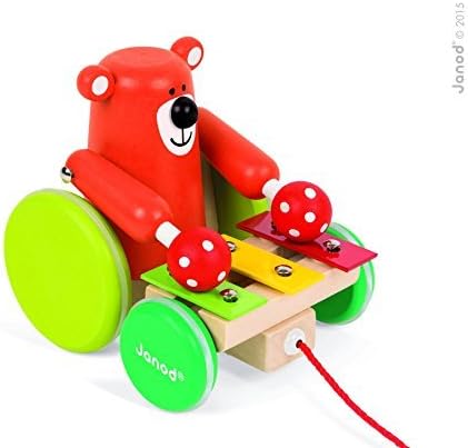 Pull Along Xylo Bear by Zigolos