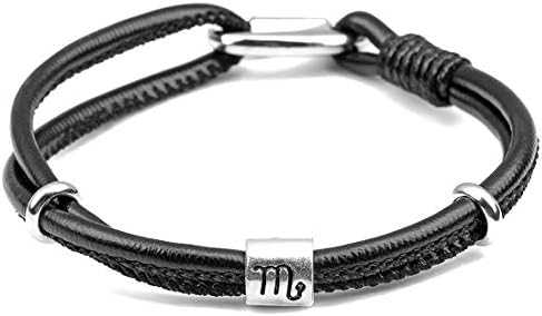 RagBear Zodiac Sign Bracelet Charms for Women Men Online Leather Mens