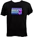Sound Activated Shirt by Electrolytz Beat to the Music LED Shirt Light Up T-shirt Large, Black