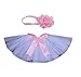 CX-Queen® Photography Prop Baby Infant Costume Bowknot Tutu Dress Headband White