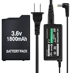 PSP Charger and Battery Bundle for PSP 1000 Series