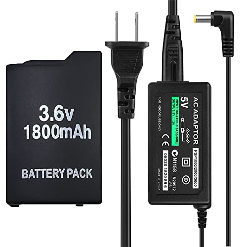 PSP Charger and Battery Bundle for PSP 1000 Series