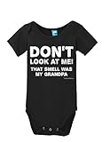 Don't look at me That smell was my Grandpa Printed Infant Bodysuit Baby Romper