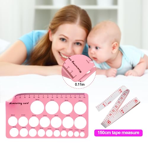 Silicone Nipples Ruler of Flange Size Measure for Nipple, Nipple