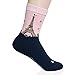 KONY Women's 4 pairs Funny Famous Painting Art Printed Tourist Casual Crew Socks Size 6-9 (Famous City Painting)