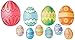 Beistle Easter Egg Cutouts