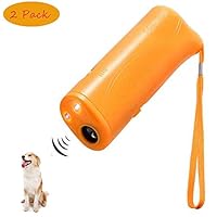 Cheerpet LED Ultrasonic Dog Repeller & Trainer Device 3 in 1 Anti Barking Stop Bark Handheld Dog Training Device