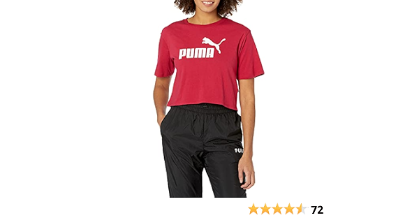 PUMA Women's Essentials+ Cropped Tee 