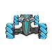 Watch Controller Air Gesture Sensing Traverse Crab Dancing Stunt Car 2.4Ghz Racing Cars Remote Control with Four-Wheel Drive for Any Terrain (Blue)