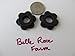 Rubber Flag Stoppers for LARGE/Standard Size Flags - Set of TWO for Iron Flag Stands