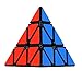 Olicity Pyramid Cube Speed Triangle Puzzle Cube, Black