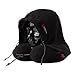 GRAND TRUNK Hooded Travel Pillow - Memory Foam Neck Support with Light-Blocking Hood & Carry Bag